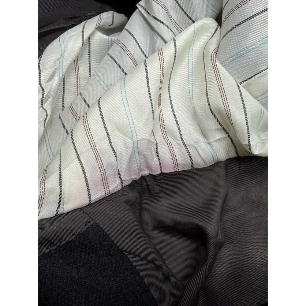 Lauren Ralph Lauren Blazer Mens 44R Gray Wool Cashmere Office Business Preppy